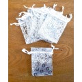Gift Bags Silver **LOTS OF 10**