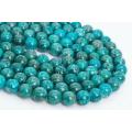 Blue Green Turquoise Beads Grade AAA Natural Round Loose 10MM