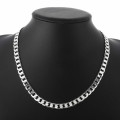 Classic chain 8MM 60cm silver Necklace jewellery