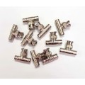 CCTV BNC MALE TO BNC FML T ADAPTER 10 Pieces