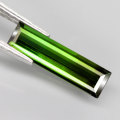 1.40Ct. Tourmaline Green  Scissor Cut Mozambique Gem Unheated Natural Ravishing Colour!