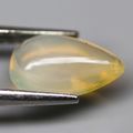 1.46Ct.  Opal Pear Cabochon Multi Colours Glittering Rainbow 3D! Ethiopian Natural