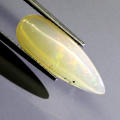 2.93Ct. Opal Pear Cabochon Multi Colours Glittering Rainbow 3D! Ethiopian Natural