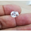 3.47Cts PINK MORGANITE OVAL CUT**CERTIFIED** GEMSTONE! NATURAL