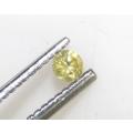 0.15Cts DIAMONDS YELLOW/SI1 **CERTIFIED**SPARKLING  WHITE COLOR NATURAL