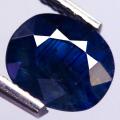 1.20Ct.  Sapphire Blue Oval Australia Precious Gem Ravishing Color!Normal Heated