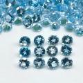 Blue Topaz Round Cut 4MM Loose Gemstone  Natural
