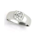 1.00Carat Moissanite Ring **GRA Certified**  VVSI/D  Ring in Sterling Silver