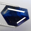 3.28Ct. Sapphire Blue Fancy Facet Thailand Precious Gem Ravishing! Normal Heated