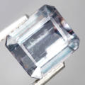 2.63Ct. Tourmaline Blue Purple Bi-Color Emerald Cut Mozambique Gem Ravishing!