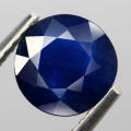 1.5Ct. Sapphire Blue Round Thailand Precious Gem Ravishing Normal Heated