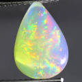 1.99Ct. Opal Oval Cabochon Best Gem Multi Colours Glittering Rainbow 3D Ethiopian