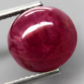 7.64Ct.  Ruby Pinkish Red Oval Cabochon Mozambique Gem Ravishing Colour!Natural