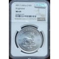 2021 Silver Krugher NGC MS69