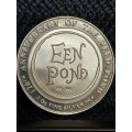120 th Anniversary of the veld pond one Oz silver medallion. Please read description!!!