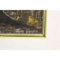 Tim Cooke - Baobab - A beautiful painting! Low price, bid now!!