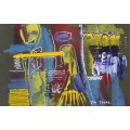 Tim Cooke - Abstract - A beautiful painting! Low price, bid now!!