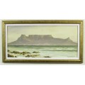 Paul van Blommestein - View of Table Mountain - Beautiful! Get it now!!