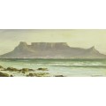 Paul van Blommestein - View of Table Mountain - Beautiful! Get it now!!