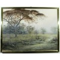 Jung - Landscape - A beautiful oil painting! Bid now!!