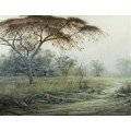 Jung - Landscape - A beautiful oil painting! Bid now!!