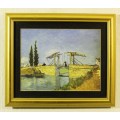 Van Gogh - Langlois Bridge at Arles - A beautiful treasure! - Bid now!!
