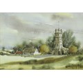 Mary Hulme - Country Church Suffork - A stunning little treasure, bid now!! Giveaway price!