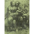 Leonardo da Vinci - The virgin and child - A beautiful print! - Bid now!