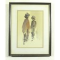 Wallace Hulley - Two ladies - Low price, bid now!