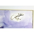 Camilla - Still life - A beautiful watercolor! - Bid now!!