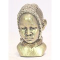 Casper Darare - Himba girl - Cold casting - Magnificent!! Bid now!