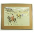 Wendy Patterson - Horse riders - A beautiful piece! Bid now!