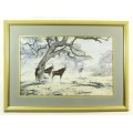 Paul Augustinus - Sable - A beautiful framed print!! - Giveaway price! - Bid now!!