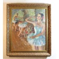 Natalie Field - Applous - Ballerina's - A beautiful treasure! Stunning frame! Bid now! *Free courier