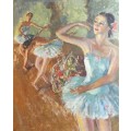 Natalie Field - Applous - Ballerina's - A beautiful treasure! Stunning frame! Bid now! *Free courier