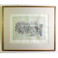 Peter Kent - Market Square & Chamber of Mines building - Detailed limited edition prints - Bid now!