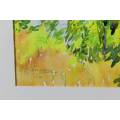 EJ Macadam - Pioneer house - A beautiful watercolor! - Bid now!