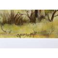 Onias - Dirt road in a landscapes - A beauty! - Low price, bid now!