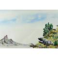 J Muttetti - Road up the mountain - A lovely piece!! Bid now!!