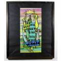 Rodger Magne - Abstract - Mixed Media - A lovely piece!! Bid now!!