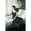 Terenia Butler - Lady seated on bed - A stunning piece of art!
