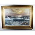 Gian Piero Garizio - Seascape - An awesome painting!!  Investment art!!