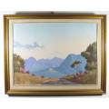 AS Venter - Road into the Mountains - A stunner! - Bid now!