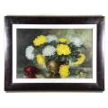 John Dykman - Chrysanthemums - A beautiful painting!! Bid now, low price!!