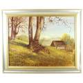 K Rose Innes - Autumn landscape - A beautiful painting!! Bid now, low price!!