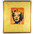 Marilyn Monroe - A beautiful large painting at a giveaway price, bid now!!