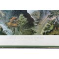 Thomas Baines - Victoria Falls - Western end of the chasm -  A beautiful print! Bid now!