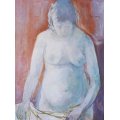 Jean Welz - Pregnant woman - A magnificent print! - Low price, bid now!!