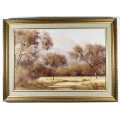 Thomas Hacking - Dirt Road in a Landscape - Stunning!! - Bid now!