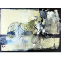 Keith Joubert - Limited edition lithoprint - The Leopard - Offered at a low price!! Bid now!